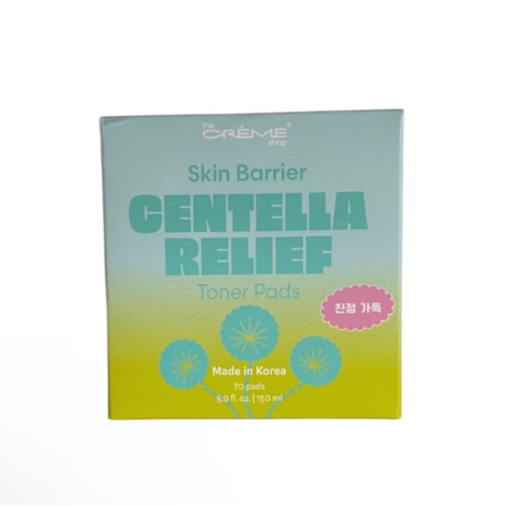 Creme Shop Centella Relief Toner Pads - 70 Pads